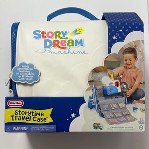 Little Tikes Story Dream Machine Travel Case - Blue and White